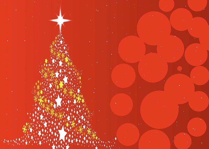 Red Christmas Background