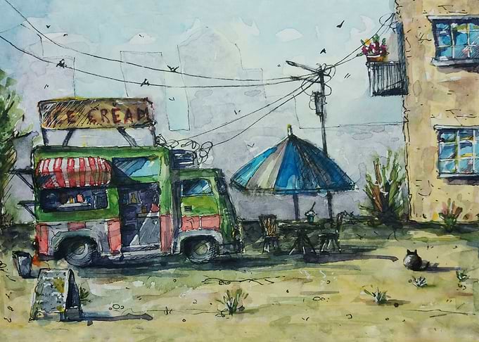 Ice cream van