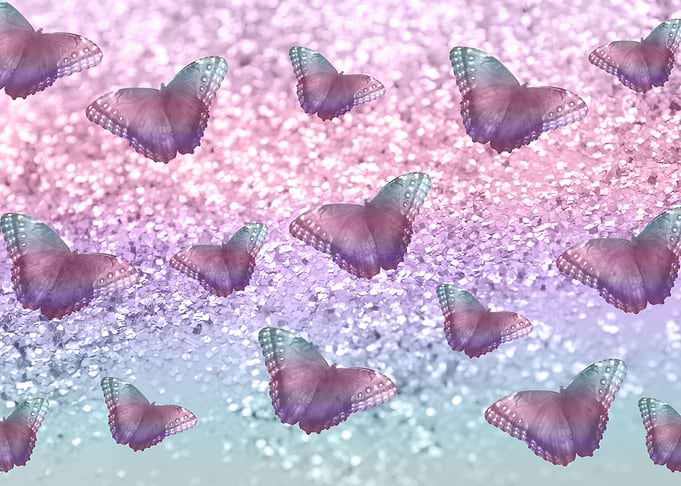 Pastel Unicorn Butterfly 1