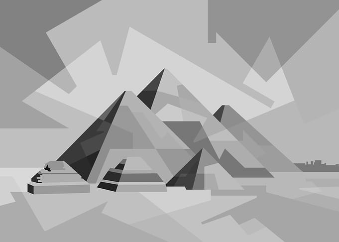 Pyramid BW