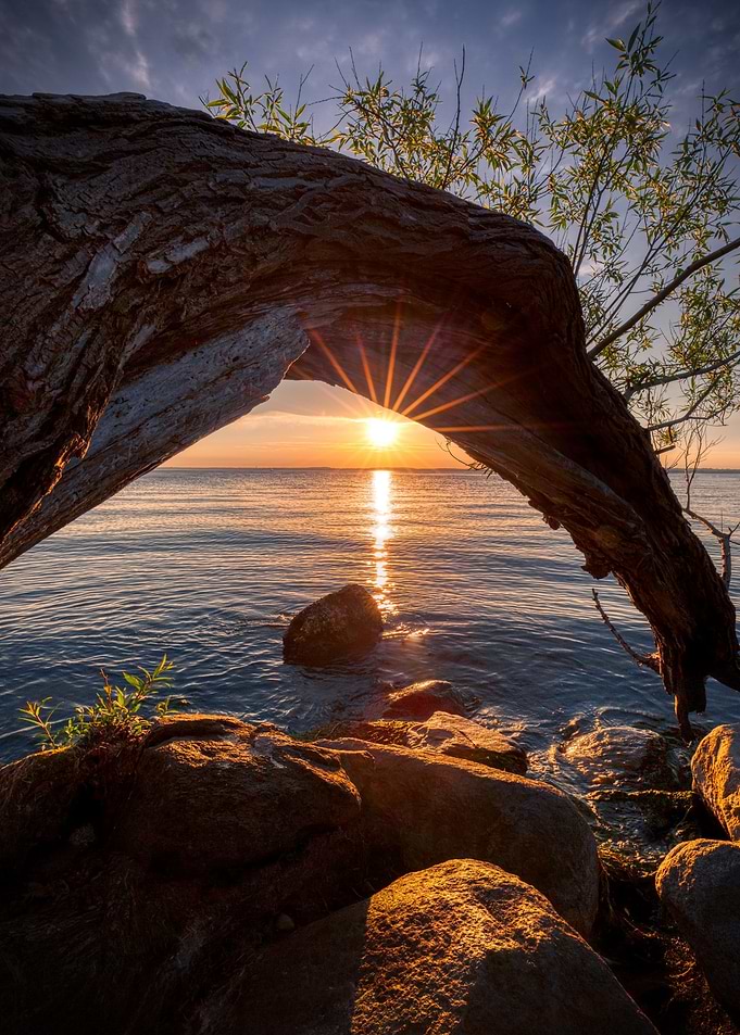 Sunrise on the Sea Nature