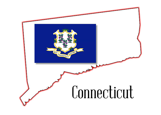 Connecticut State Map