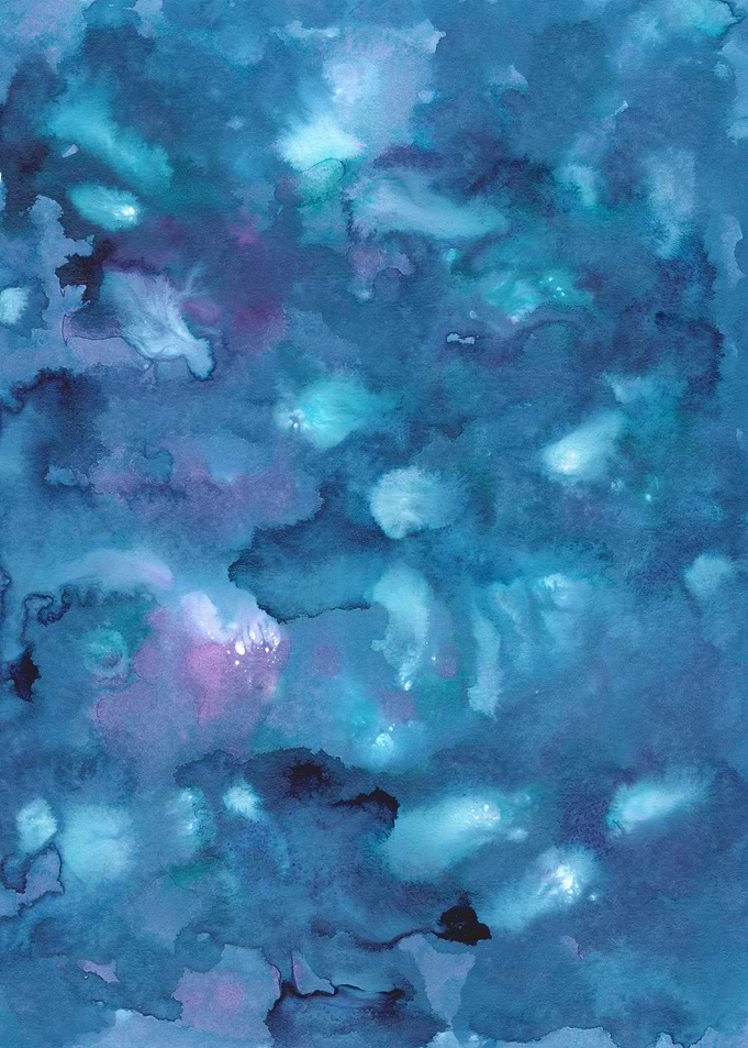 Dreamy Ocean Abstract 1
