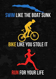 SWIM BIKE RUN TRIATHLON