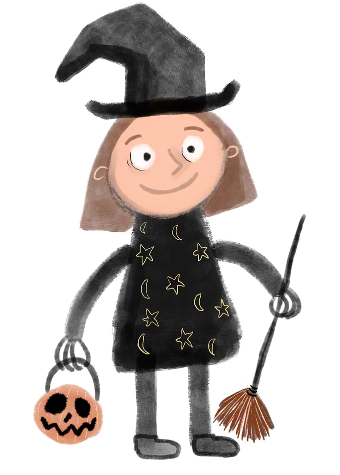 A cute Witch