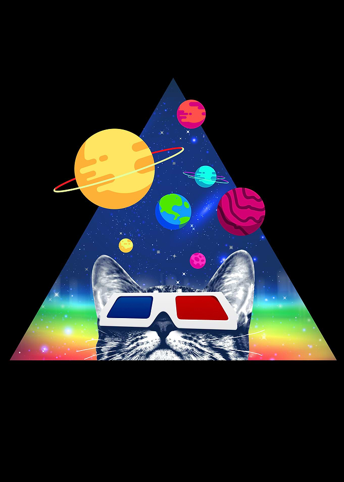 3D cat
