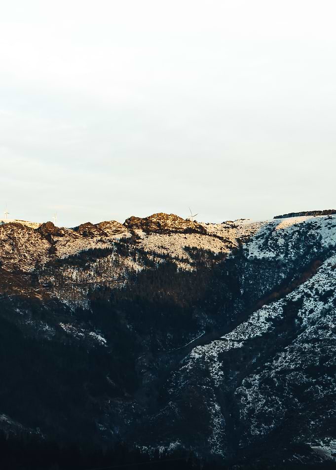 Snowy mountain
