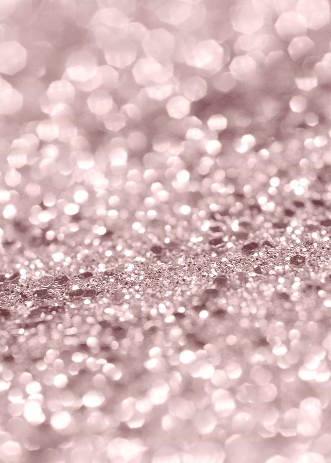 Rose Gold Blush Glitter 1
