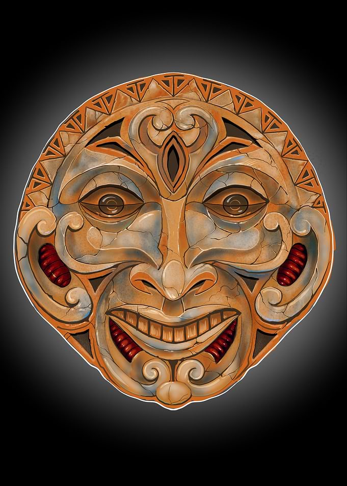 Greek mask