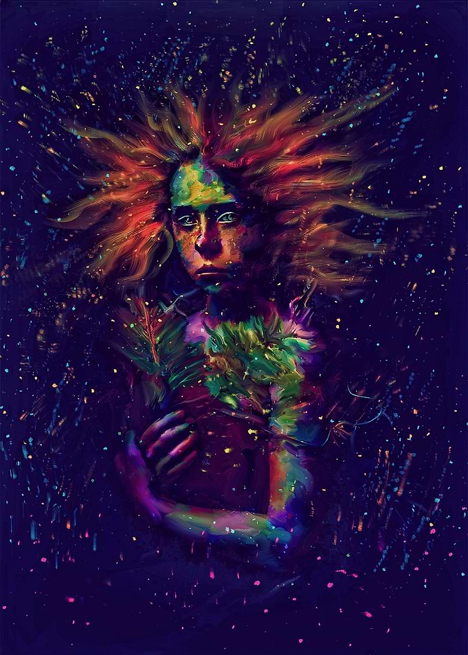 fantasy woman potrait