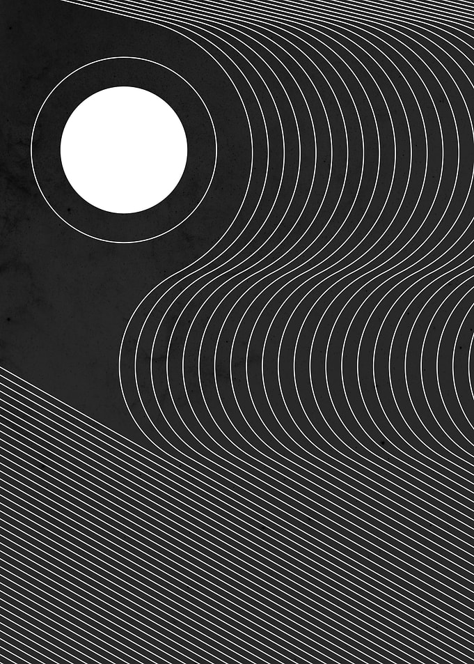 Black and White Geometric