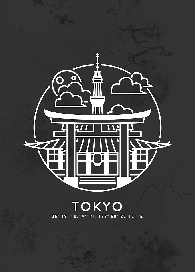 Tokyo Line Art