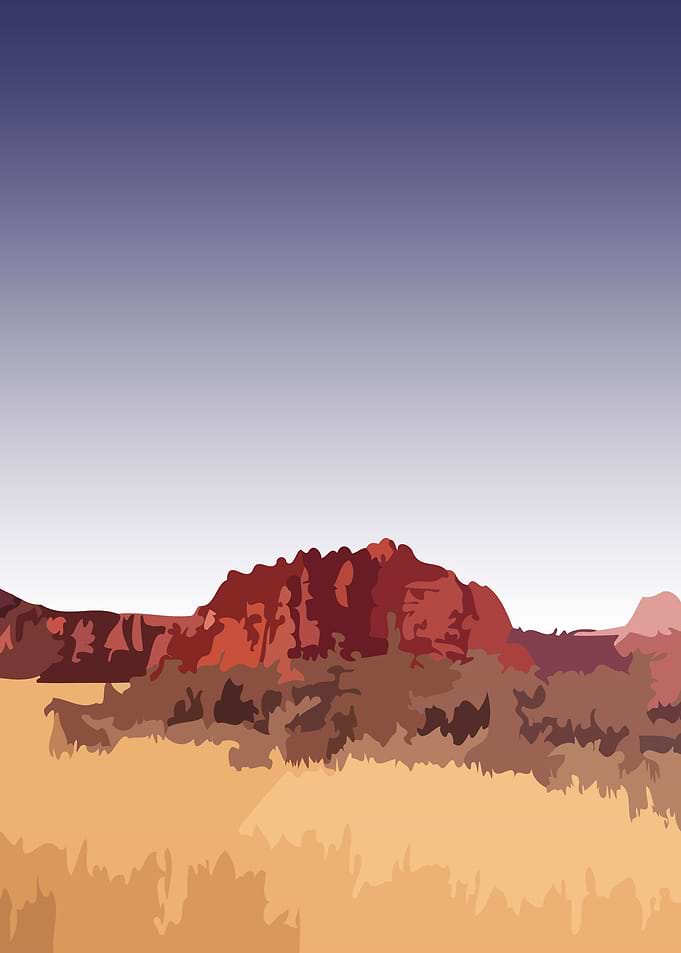 Desert Pink Sky