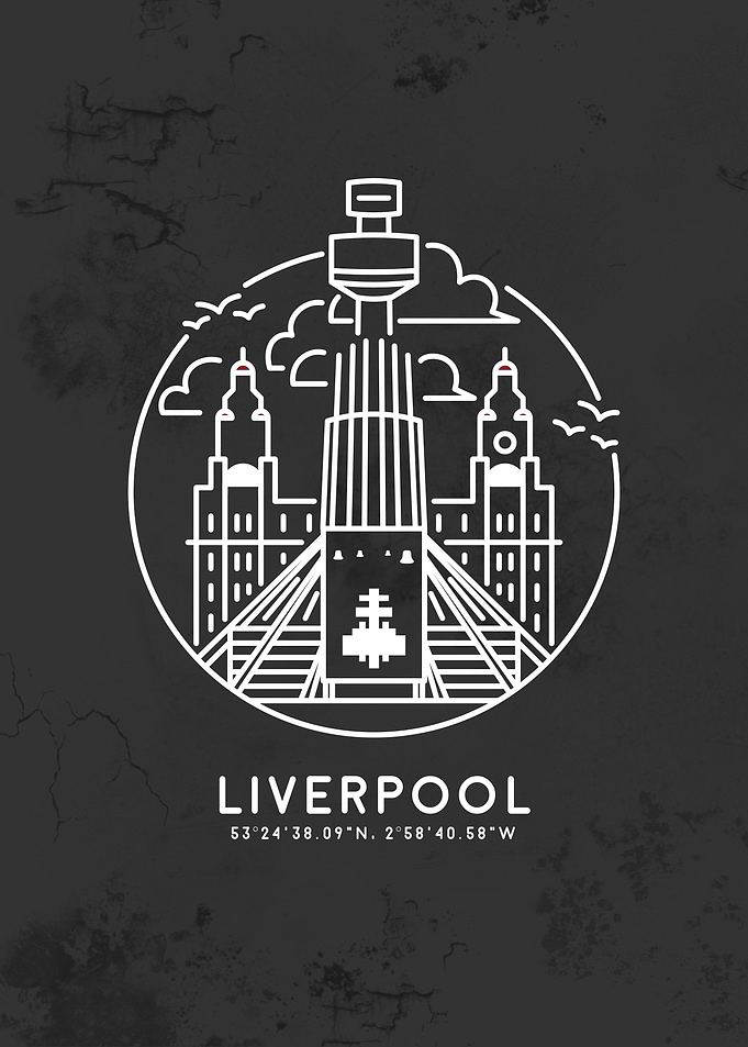 Liverpool Line Art