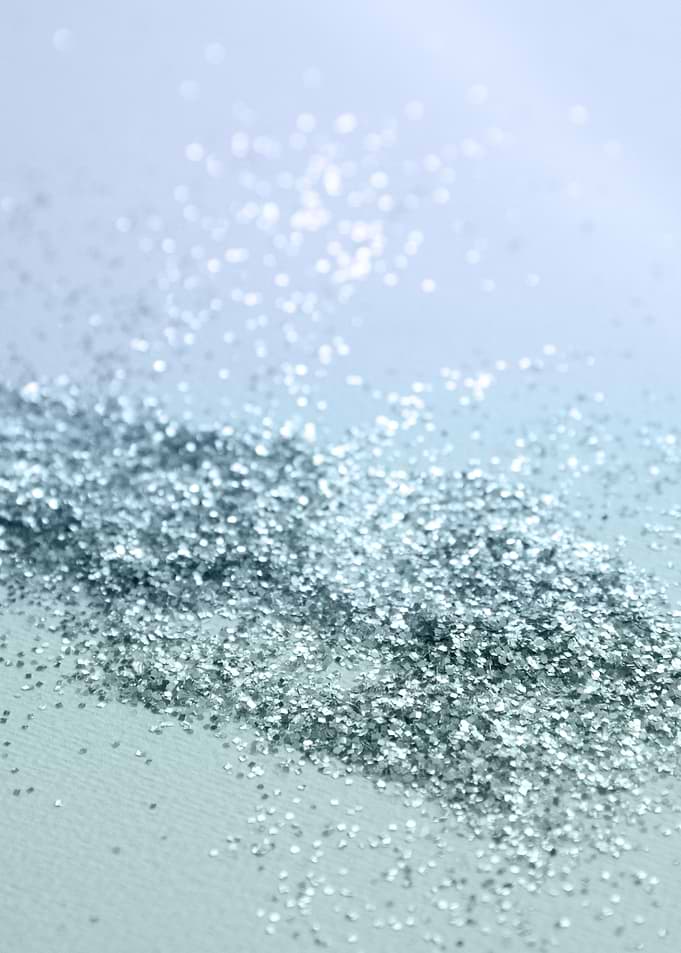 Seafoam Blue Glitter 1