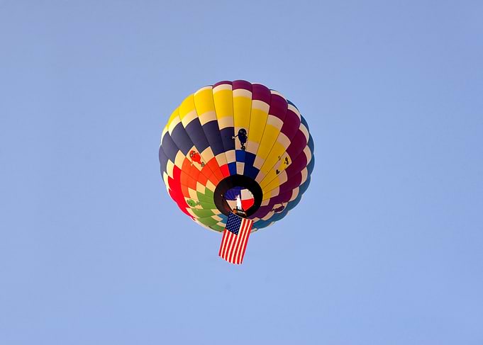 Flying flag