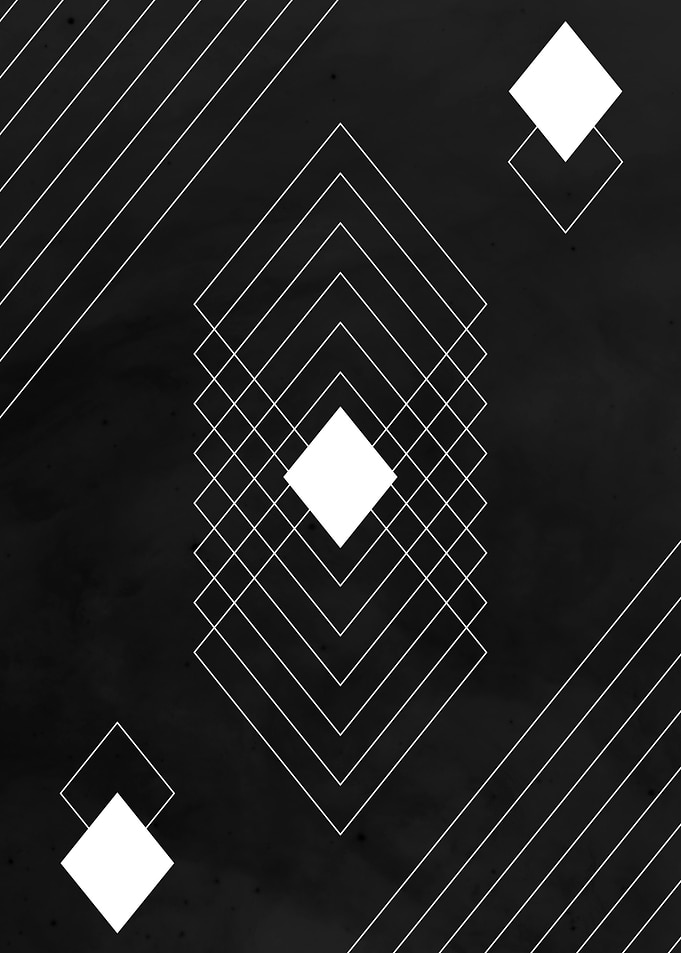 Black and White Geometric