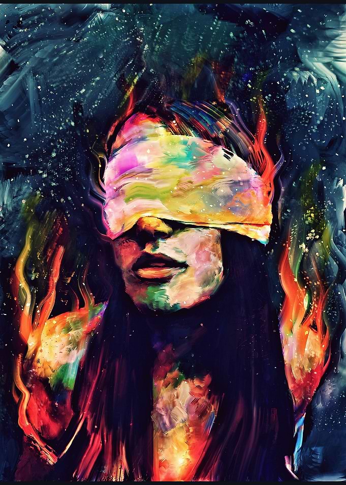 fantasy woman potrait