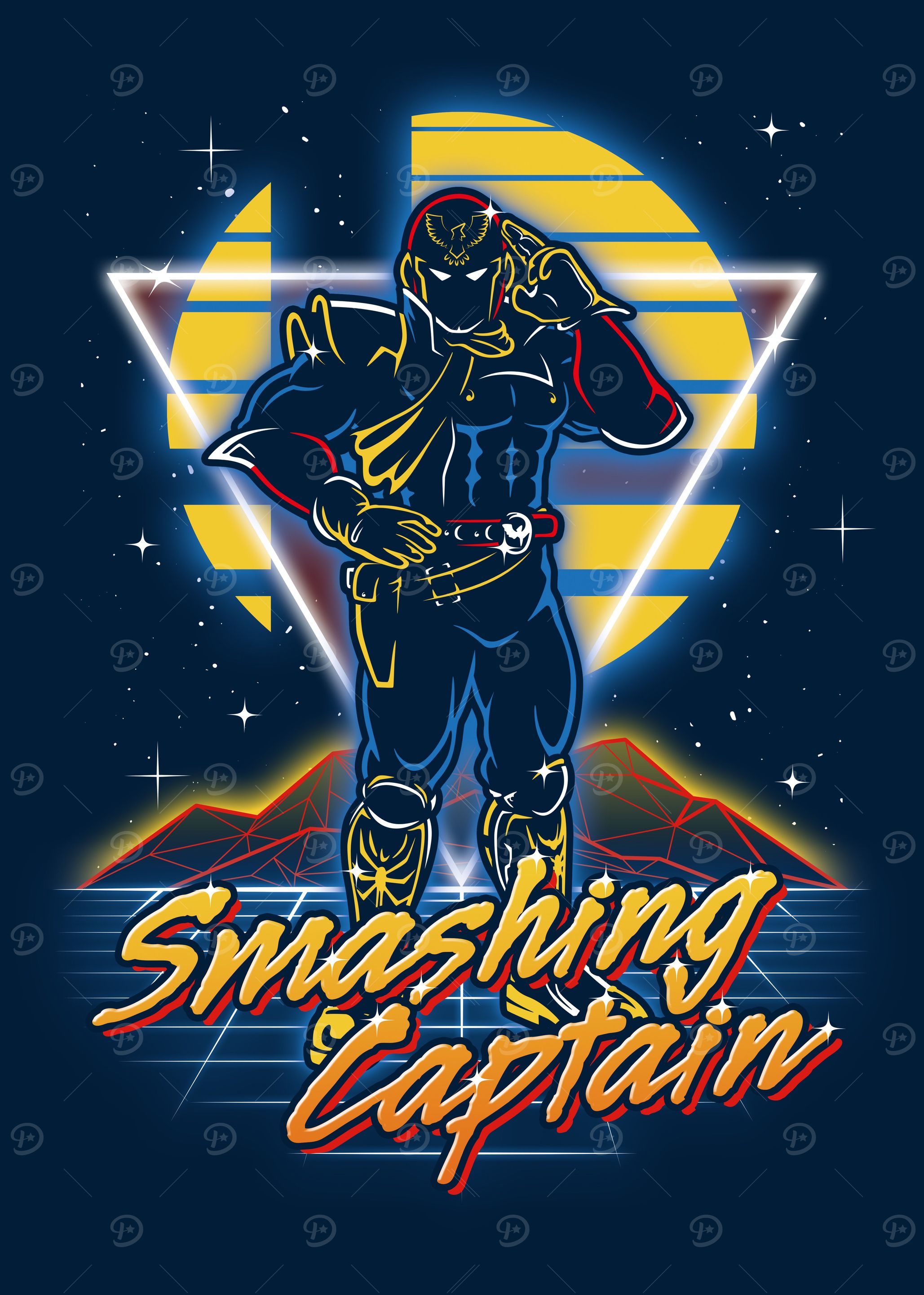 Retro Smashing Captain