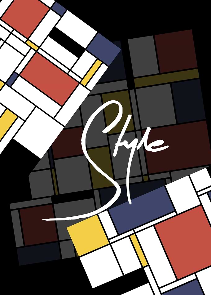 Stylish Neoplasticism Art