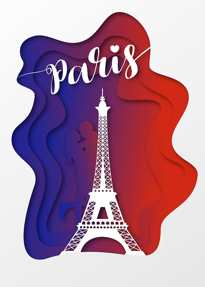 Love in Paris France
