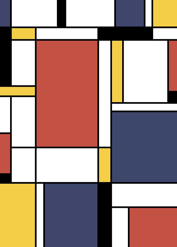 Neoplasticism Style Art 01