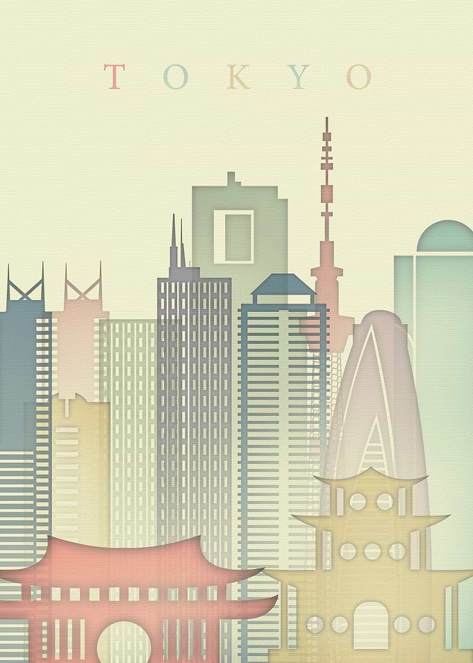 Tokyo Japan Skyline