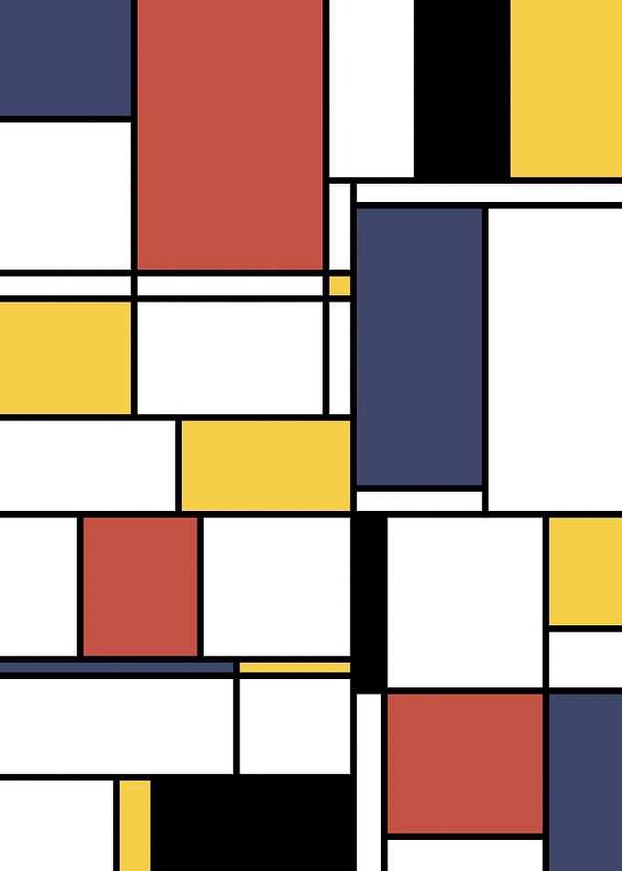 Neoplasticism Style Art 08