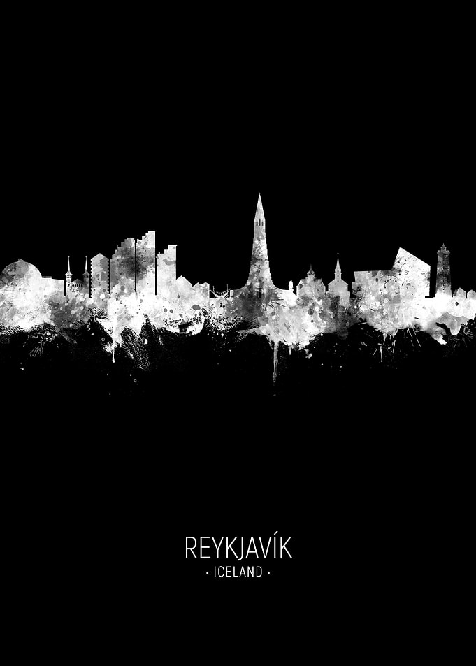 Reykjavik Iceland Skyline