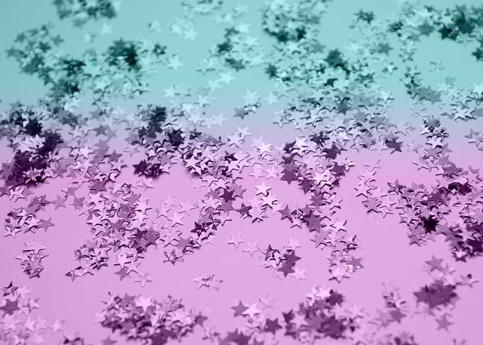 Mermaid Glitter Stars 3