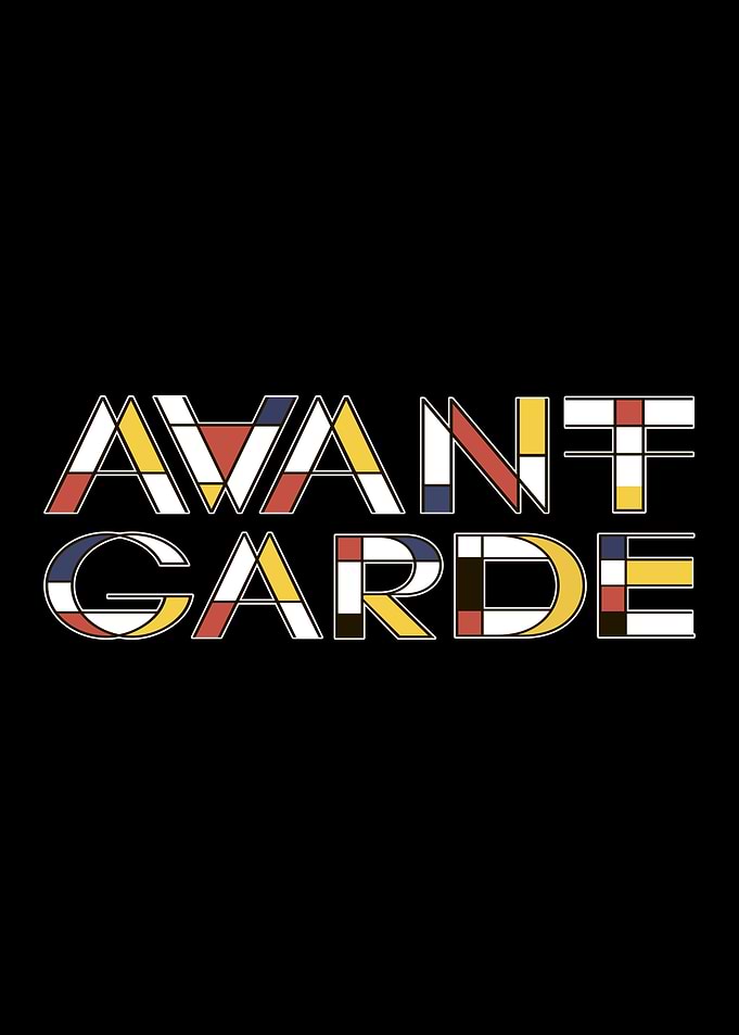 Avant Garde Text Art