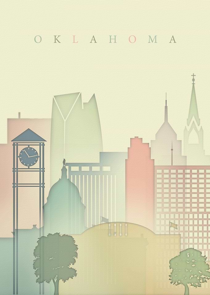 Oklahoma City Skyline