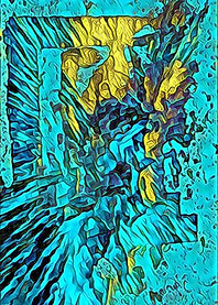 Explosion of Blue