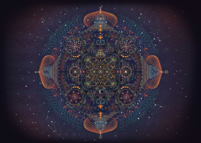 One god mandala