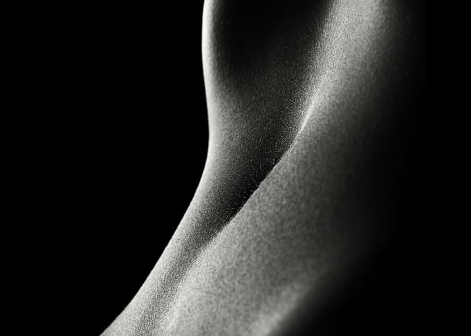 Bodyscape womans stomach