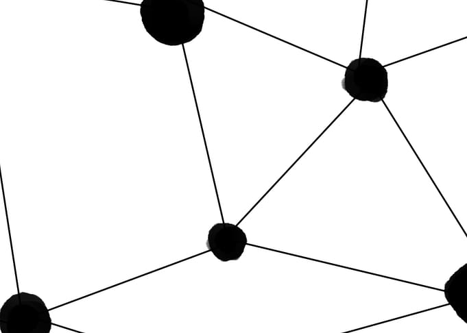 black dots line