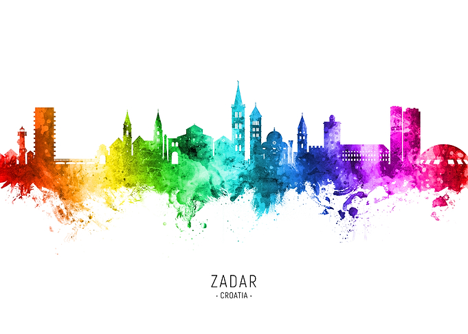 Zadar Skyline Croatia