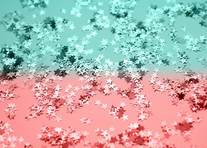 Summer Glitter Stars 1