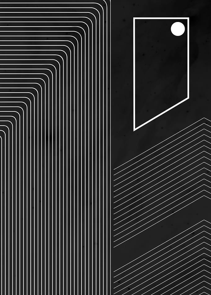 Black and White Geometric