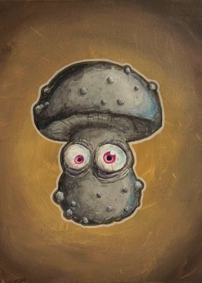 Freaked Out Mushroom