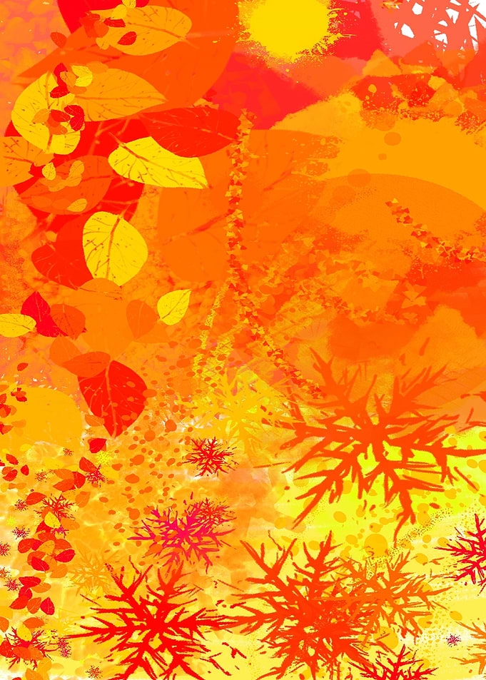 ORANGE ABSTRACT