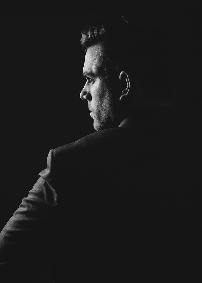 Man Back Profile