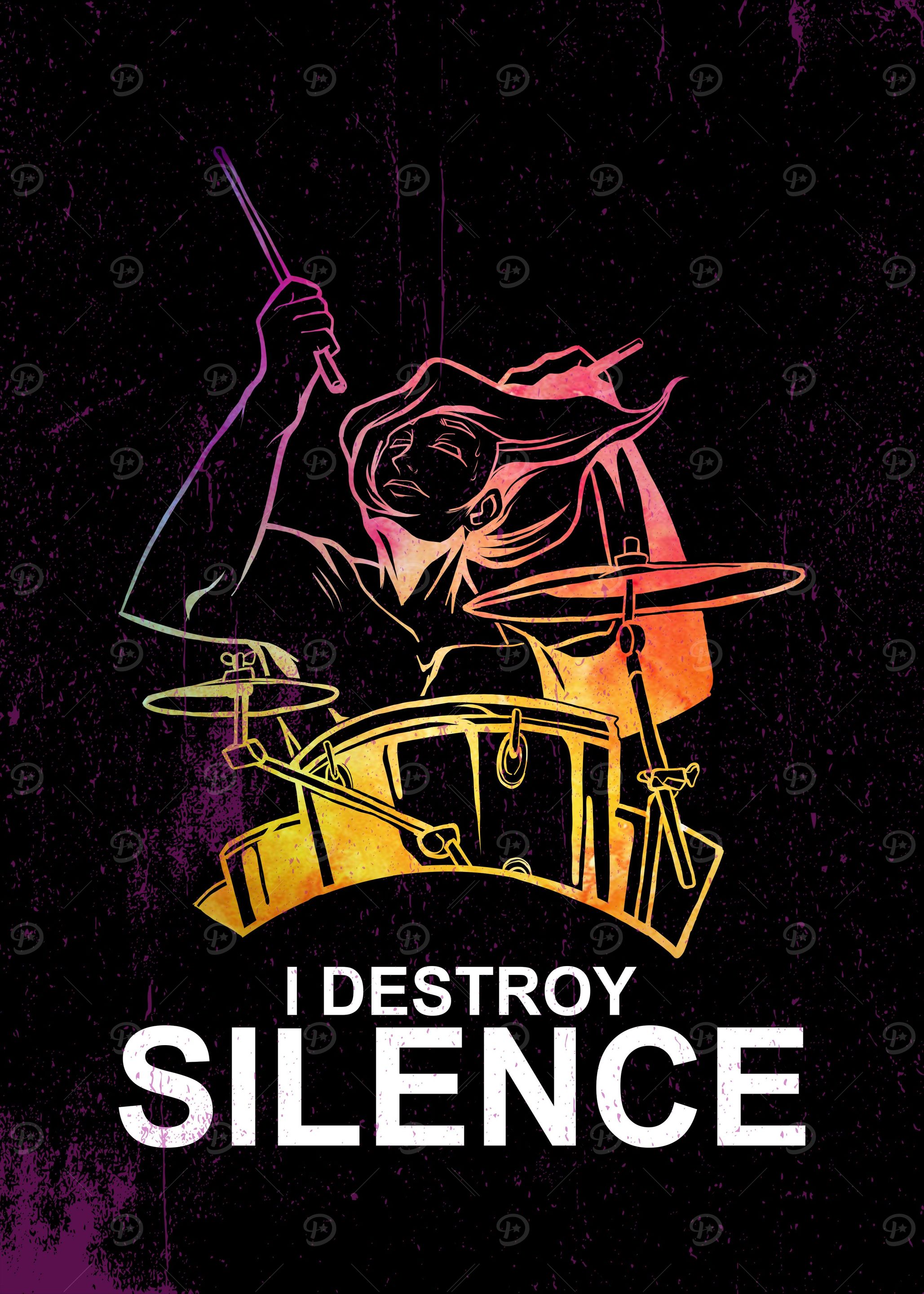 DRUMMER I DESTROY SILENCE