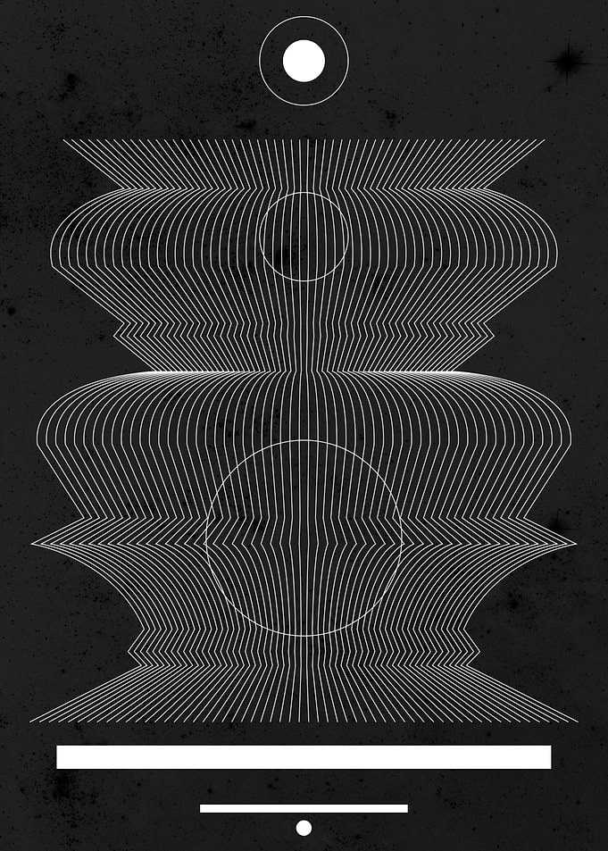 Black and White Geometric