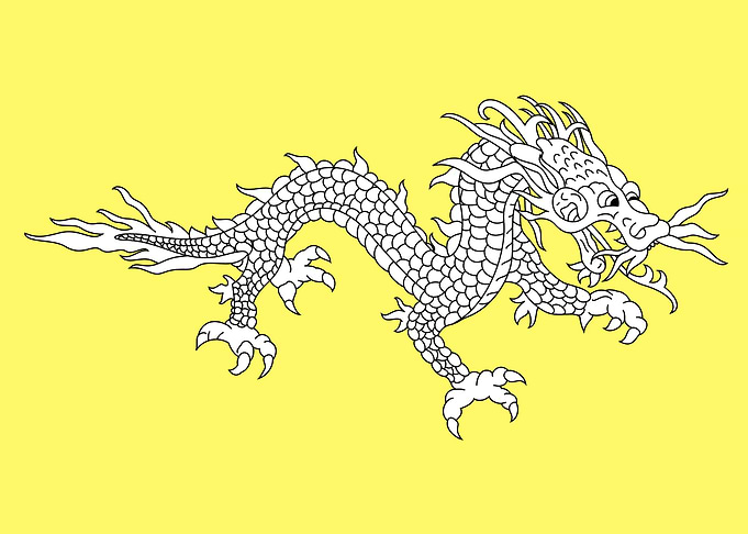 ancient art of dragon
