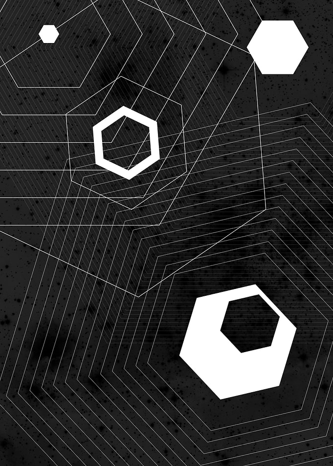 Black and White Geometric