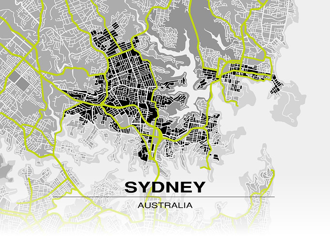 SYDNEY CITY MAP