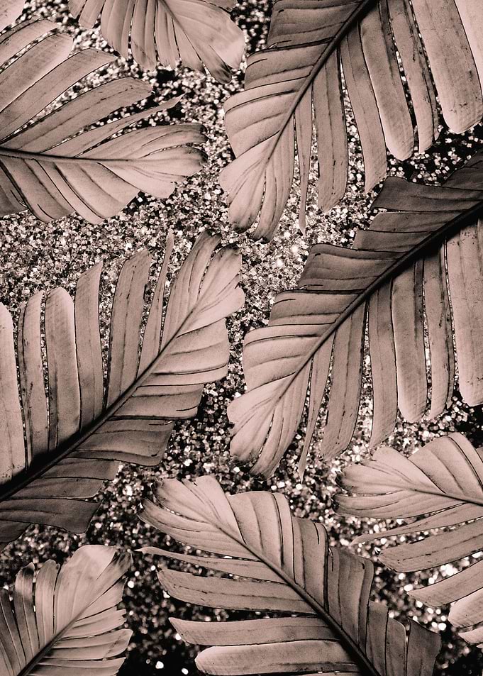 Banana Leaves Glitter 3