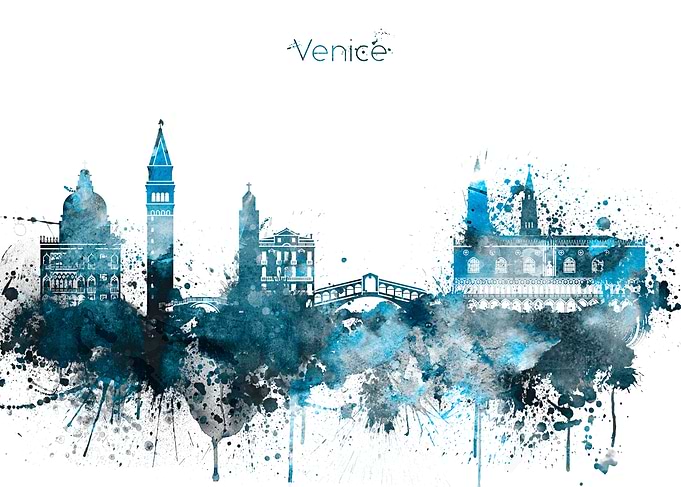Venice Italy Skyline