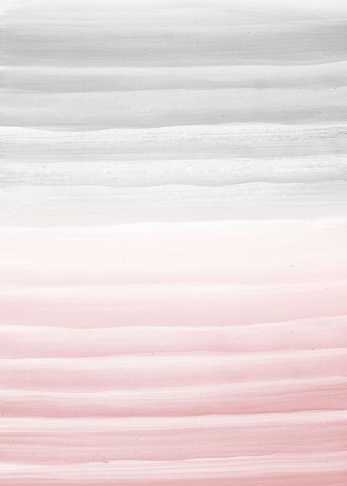 Blush Gray Watercolor 1